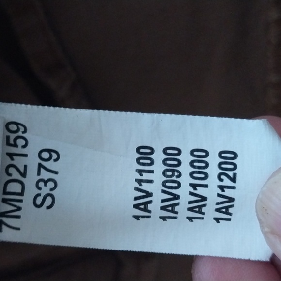 Lucky Brand Jeans Mens 40x32 Brown Type Military Field Pants Fade Distress - Picture 8 of 9